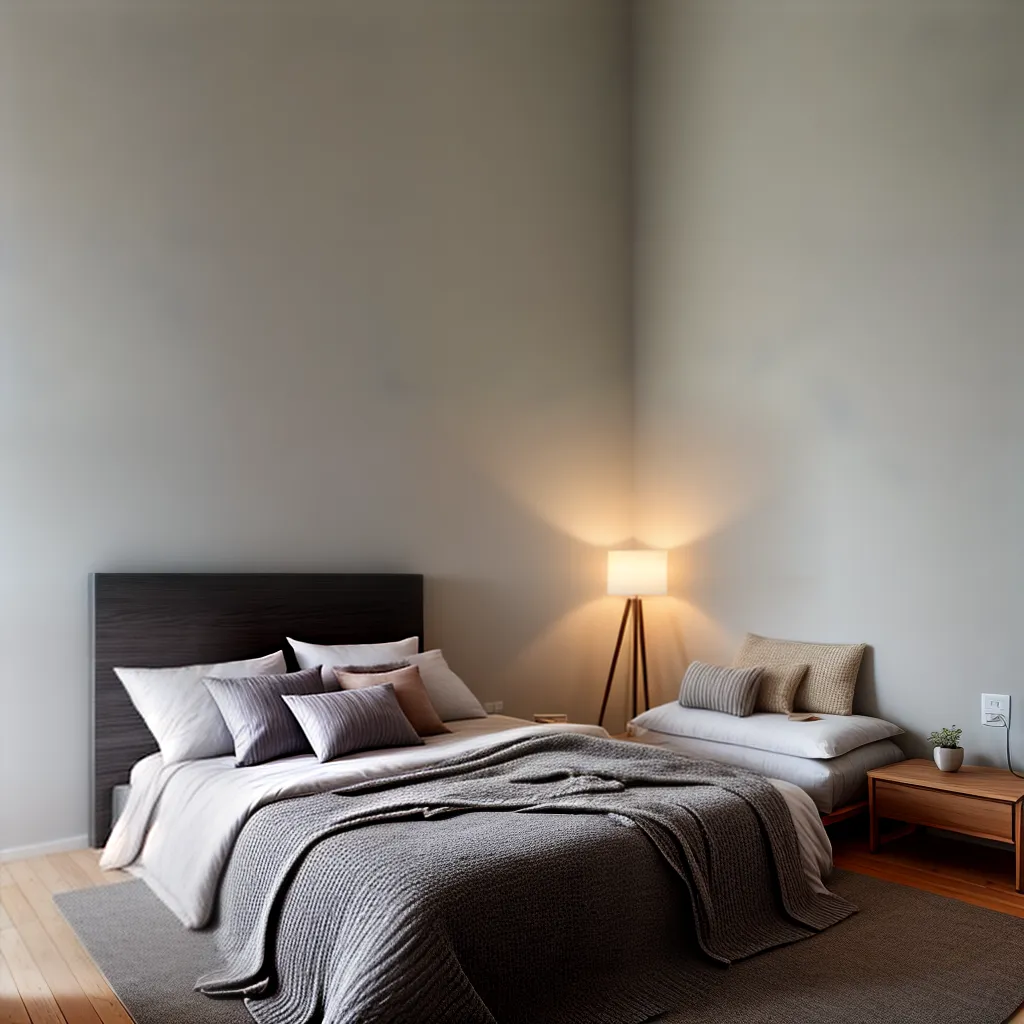 quarto sereno relaxamento meditacao