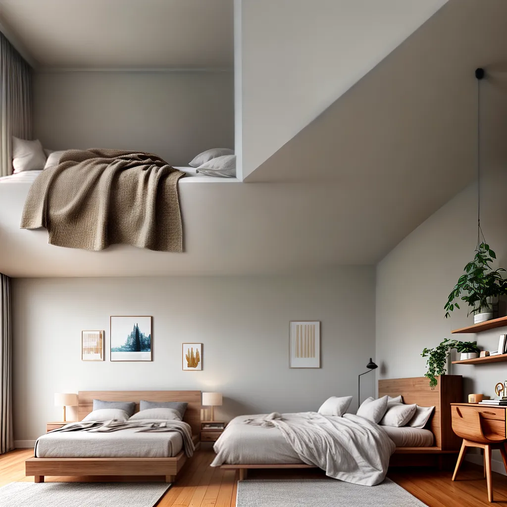 quarto sereno relaxamento sono