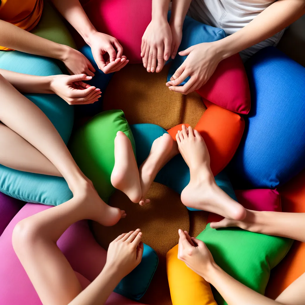 criancas meditacao circulo serenidade 1