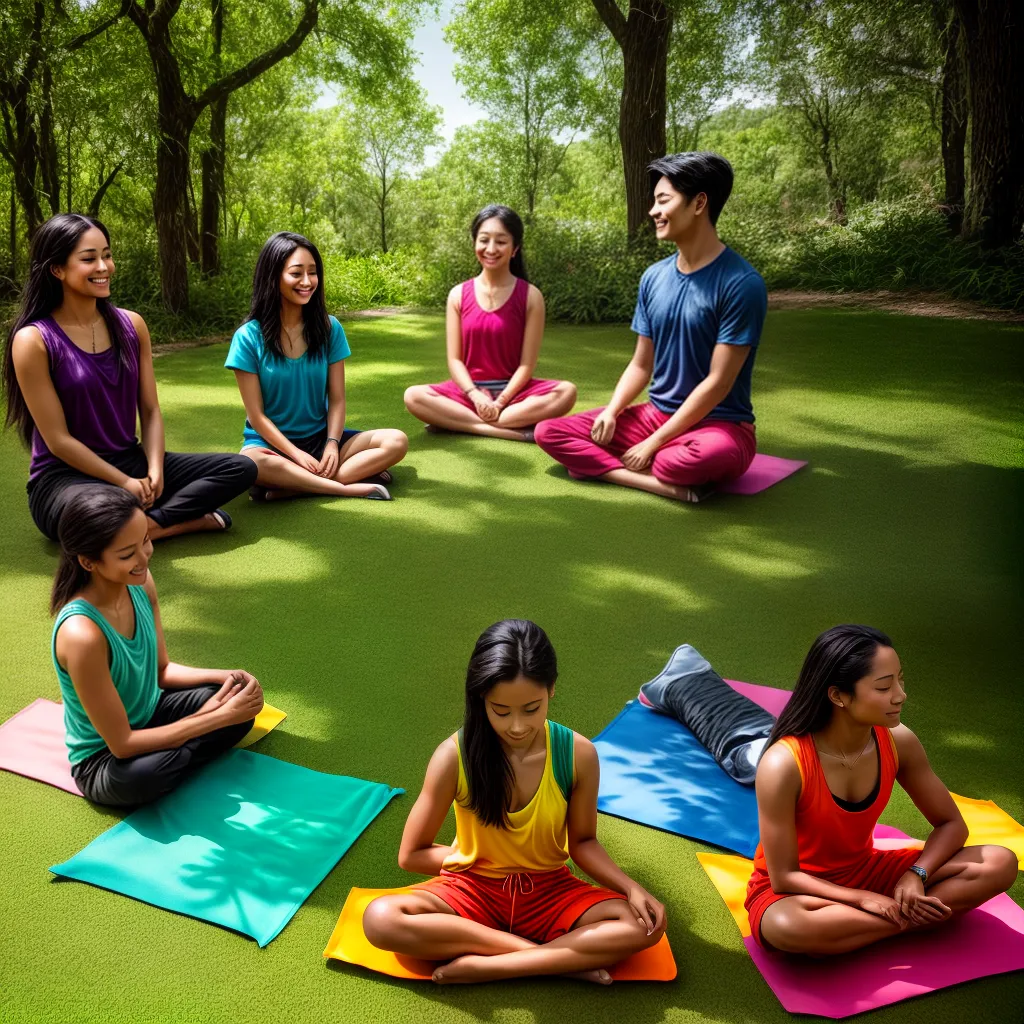 criancas meditacao natureza serenidade