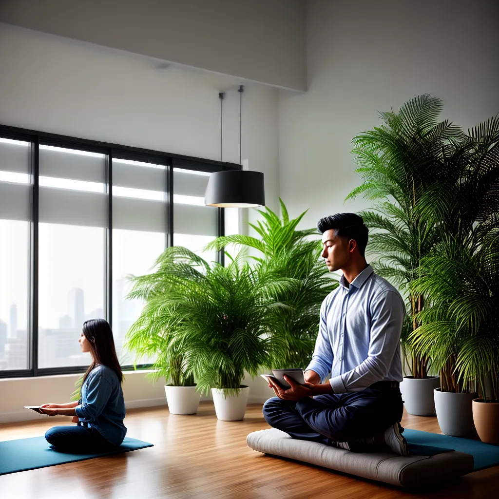 escritorio meditacao serenidade foco escritorio meditacao serenidade foco