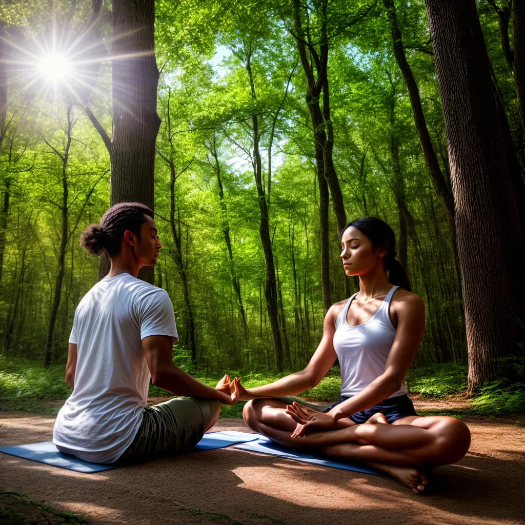 meditacao natureza paz yoga