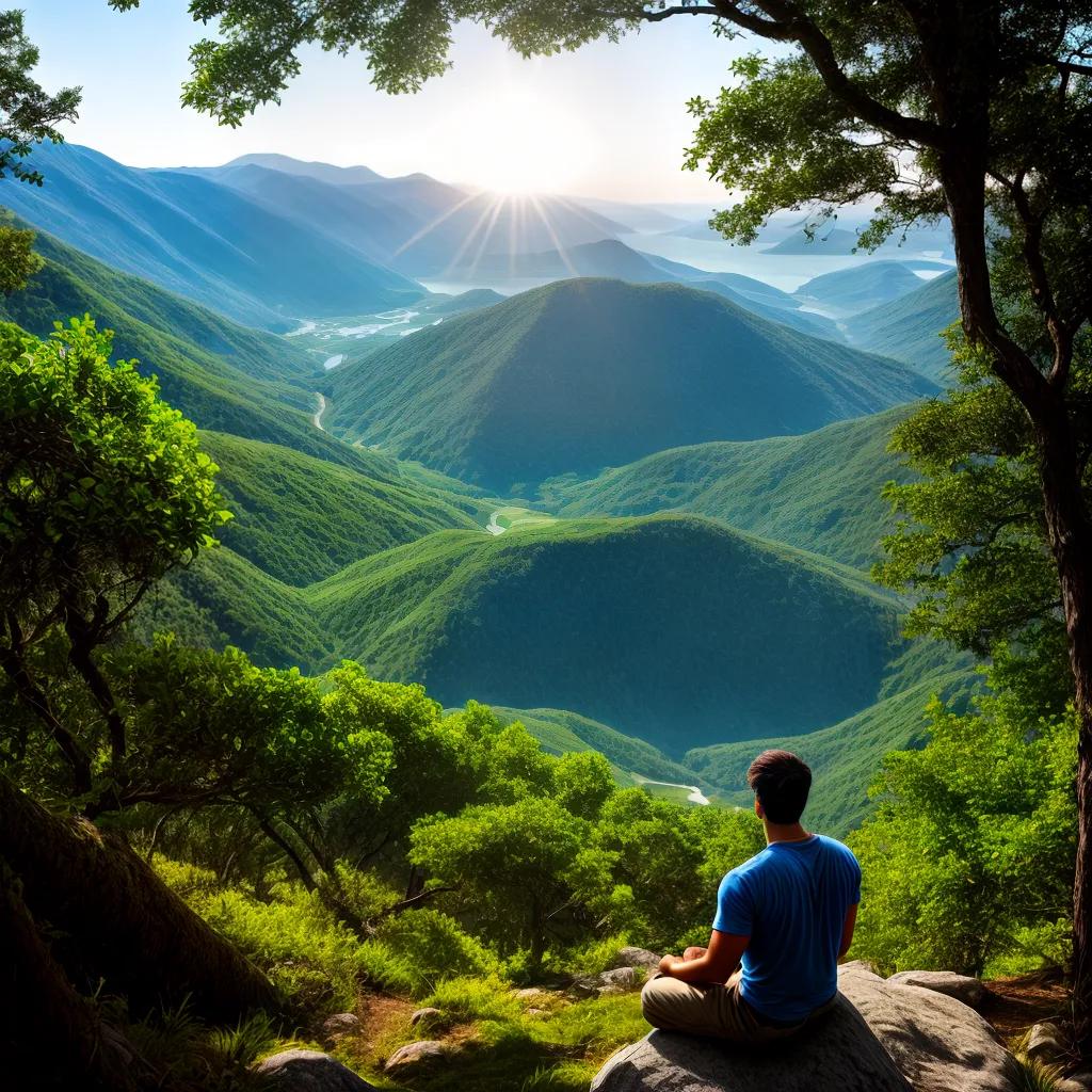 meditacao paz montanha natureza meditacao paz montanha natureza