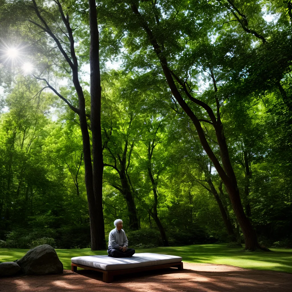 meditacao idoso natureza paz meditacao idoso natureza paz