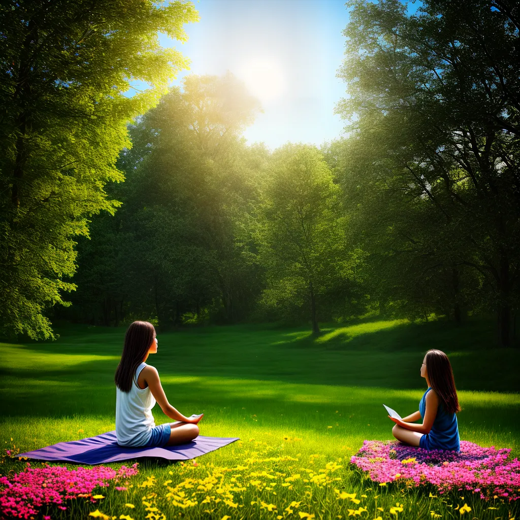 meditacao campo flores luz imunidade meditacao campo flores luz imunidade