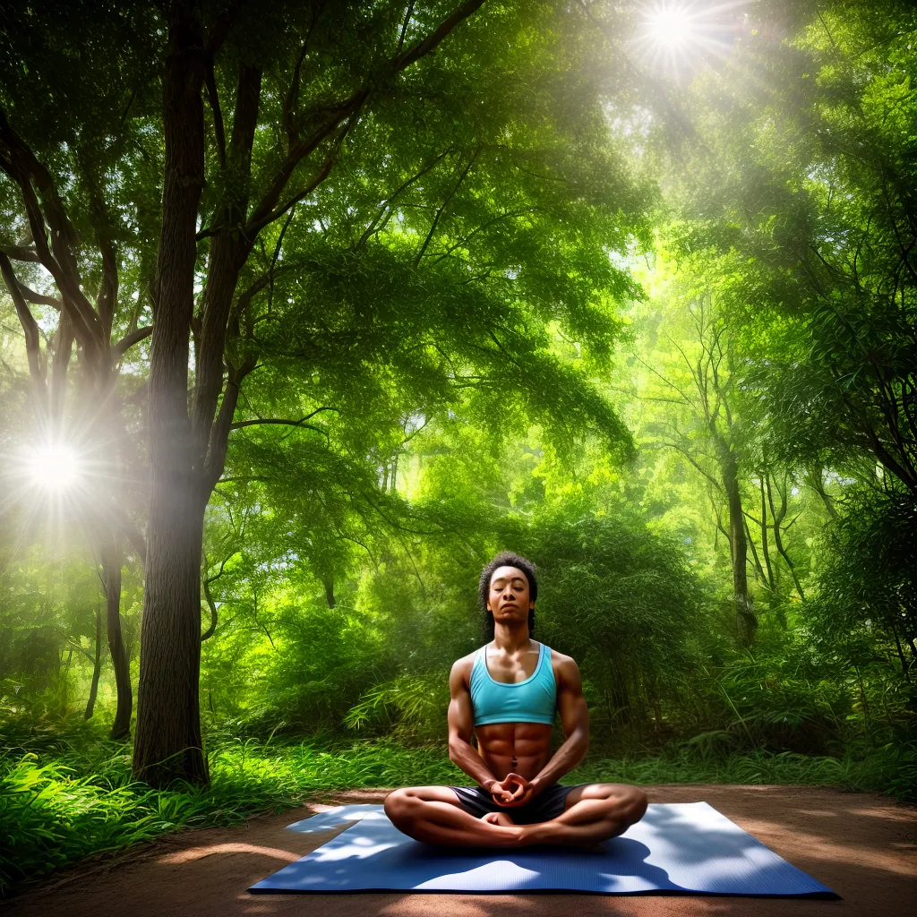 meditacao natureza raios luz meditacao natureza raios luz
