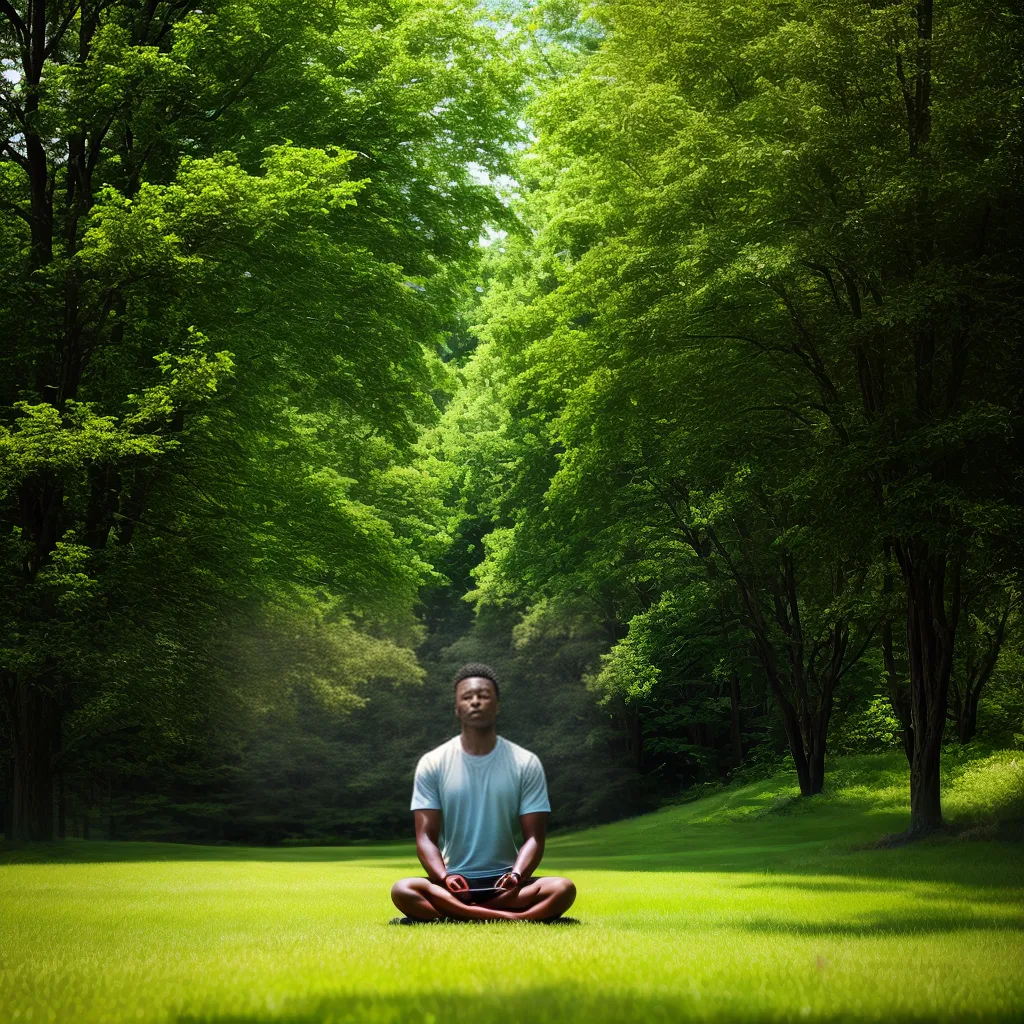meditacao natureza serenidade raios solares 4