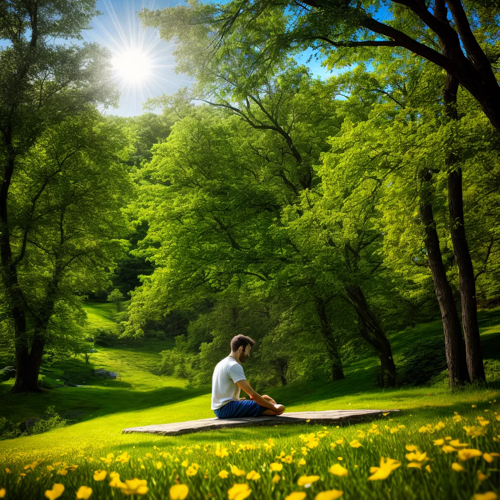 meditacao natureza serenidade gestalt