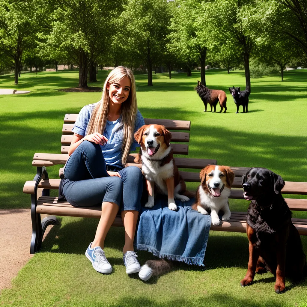 terapia animais sorriso banco parque terapia animais sorriso banco parque