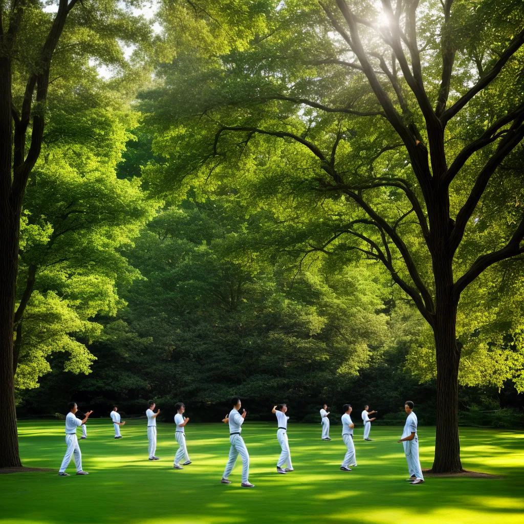 parque tai chi manha serenidade