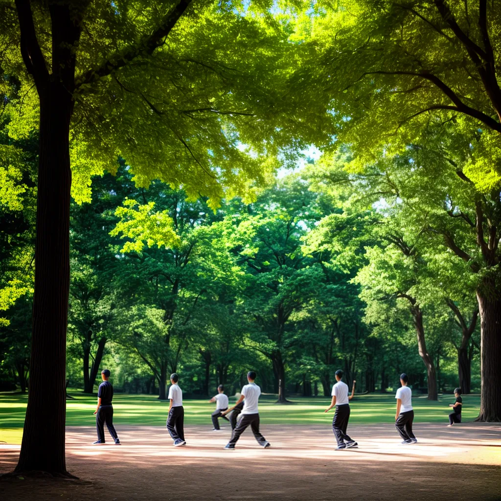 parque tai chi sol harmonia paz parque tai chi sol harmonia paz