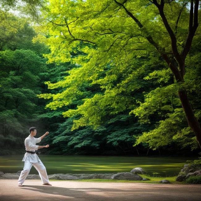 tai chi chuan park natureza