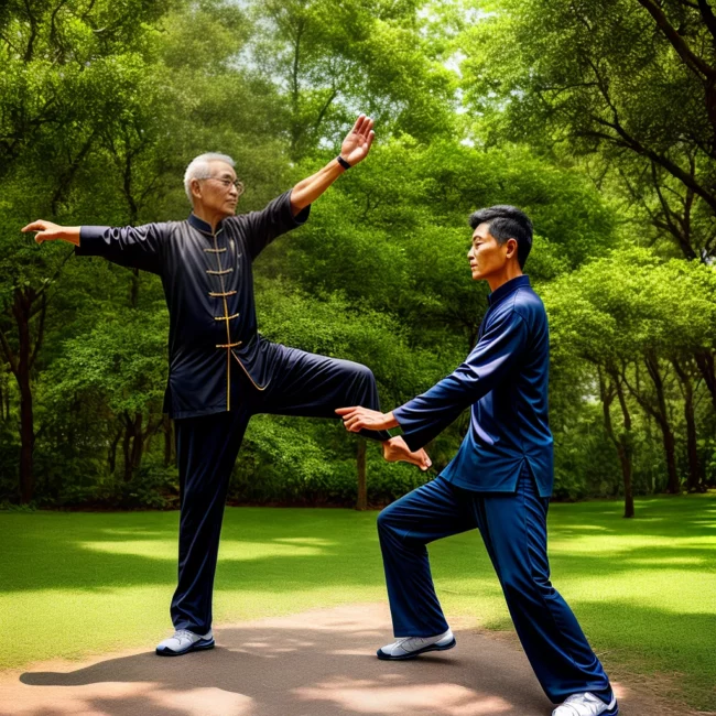 tai chi chuan parque equilibrio 1