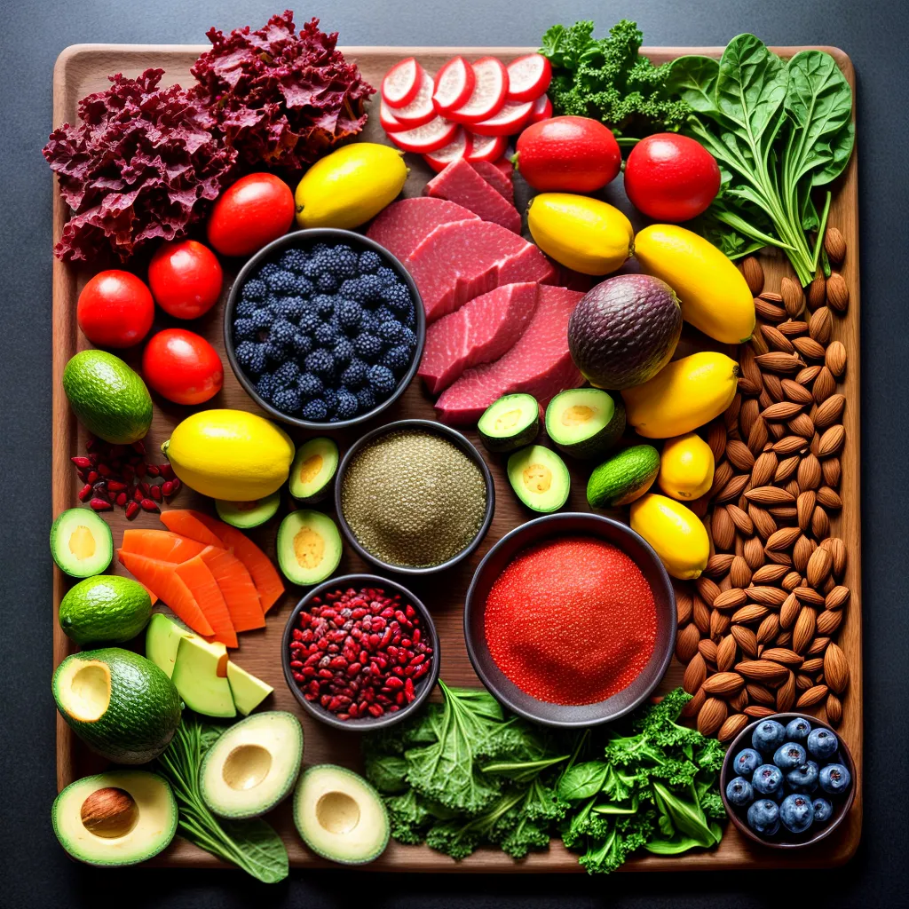 superfoods tigela frutas verdes