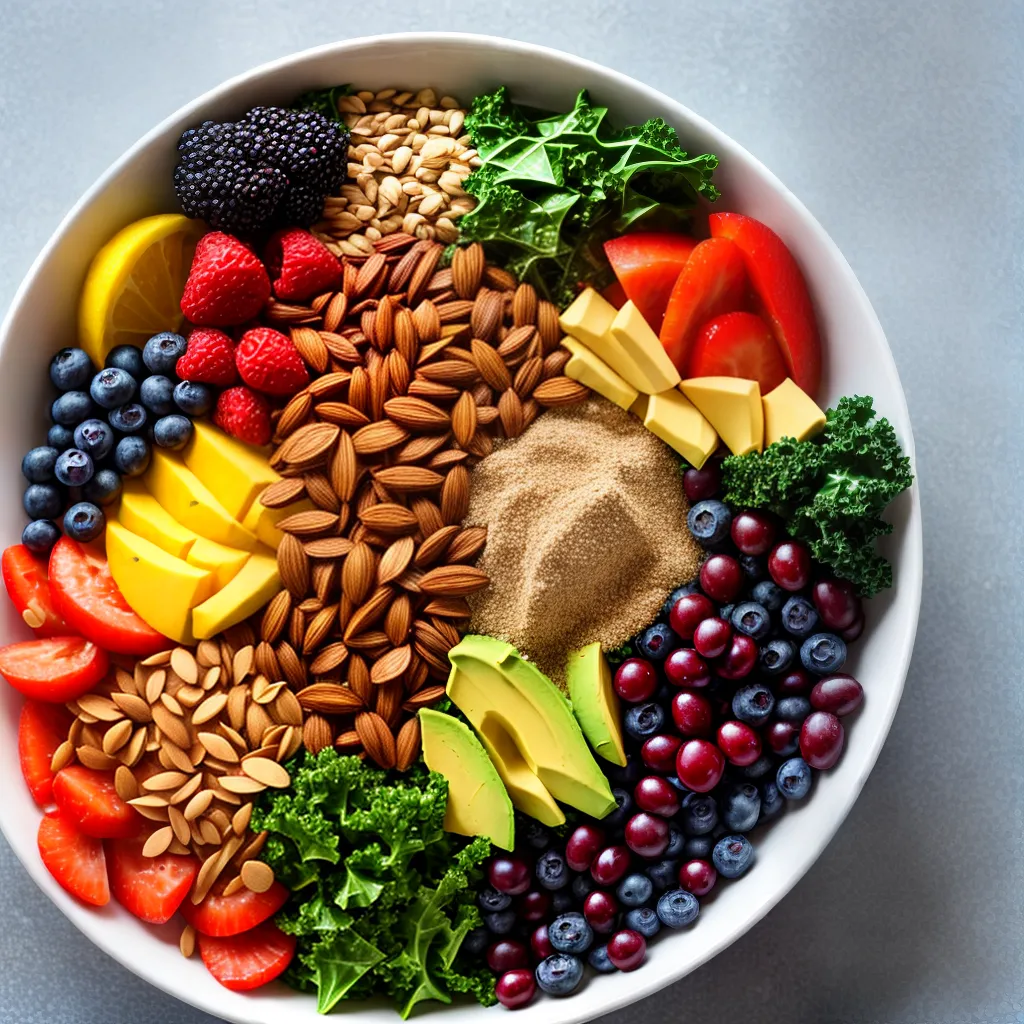 superfoods tigela colorida nutrientes