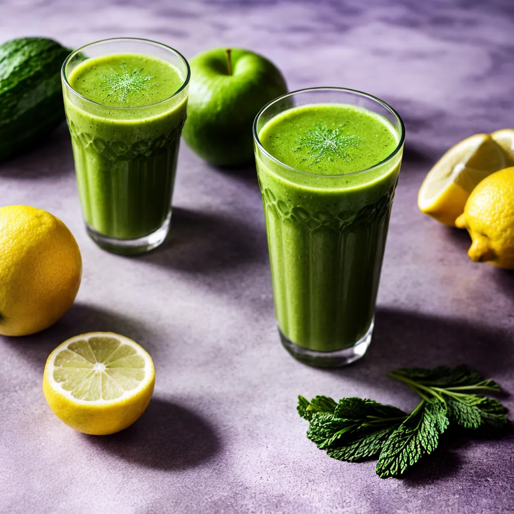 suco detox verde folhas mint limao 2 suco detox verde folhas mint limao 2