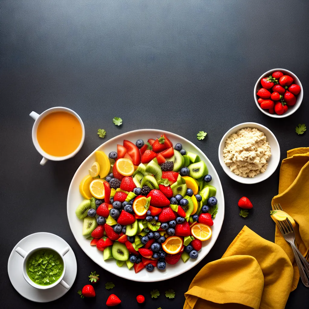 prato colorido alimentos intervalo jejum
