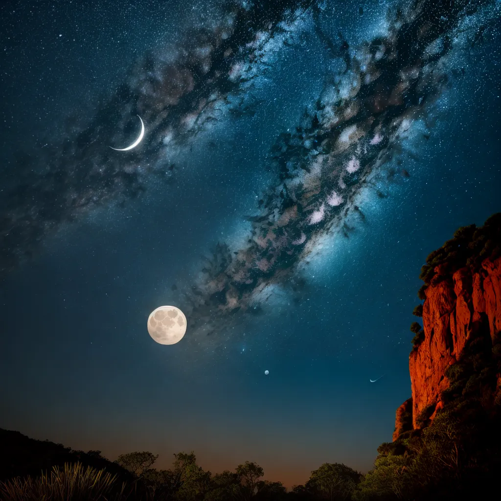 O Poder da Lua Crescente: Rituais para Crescimento e Expansão - 🙏 ...