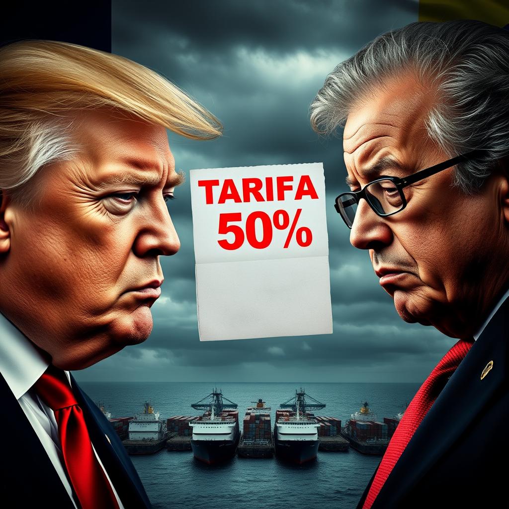 A Carta Secreta de Trump a Lula: Tarifa de 50% é Apenas o Começo. A Carta Secreta de Trump a Lula: Tarifa de 50% é Apenas o Começo.