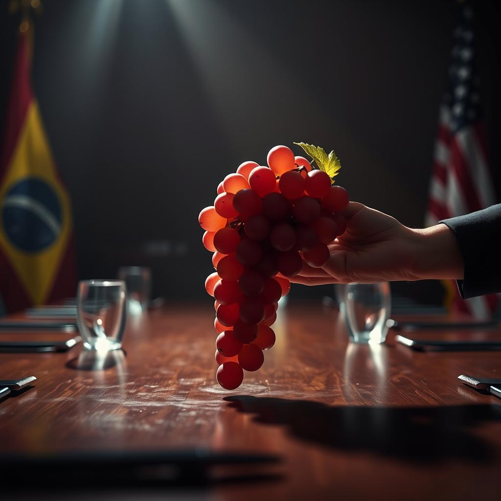 O Segredo por Trás da Uva que Lula Mandou para Trump