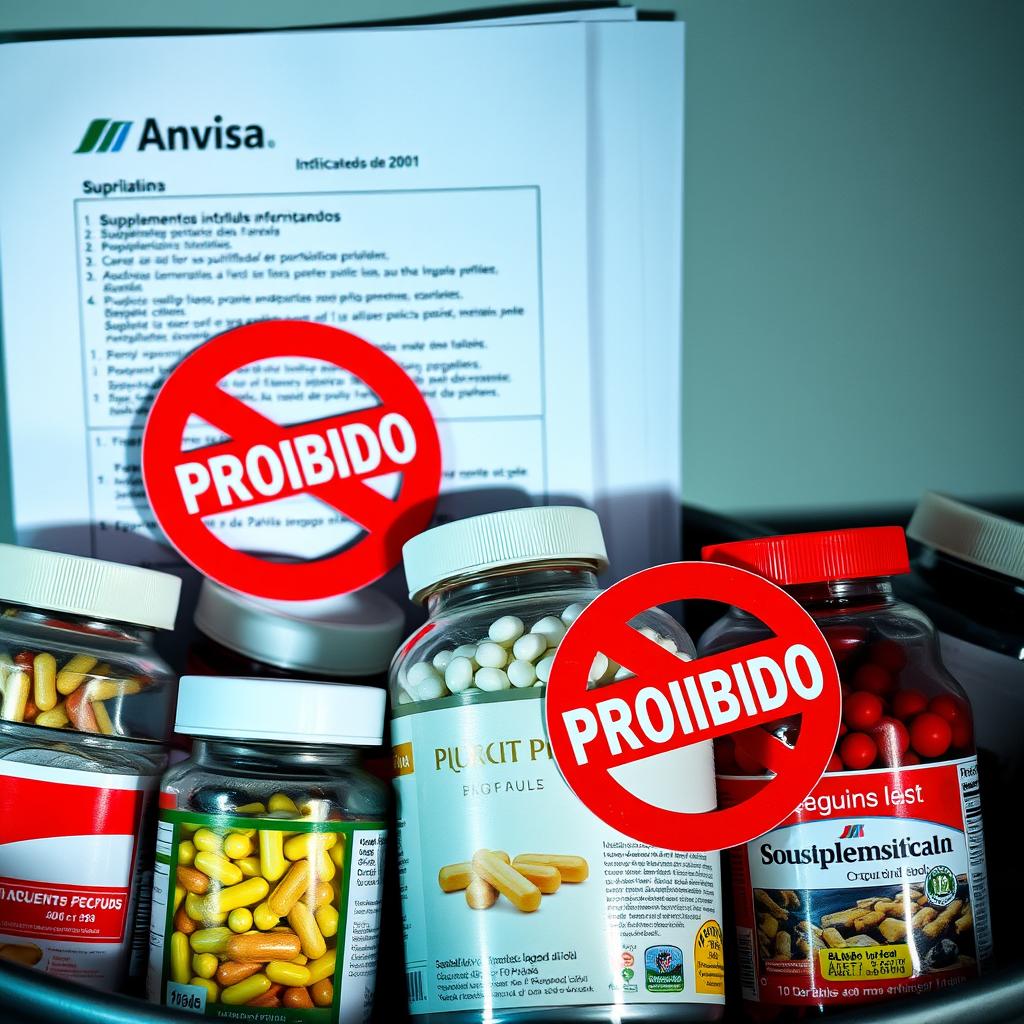 Alerta da Anvisa: 32 Suplementos Proibidos. O Seu Está na Lista?