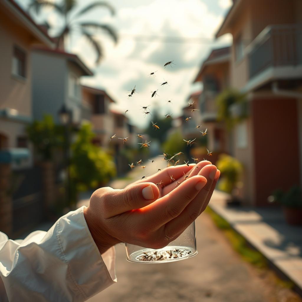 A Arma Secreta Contra a Dengue é Criar Mais Mosquitos.