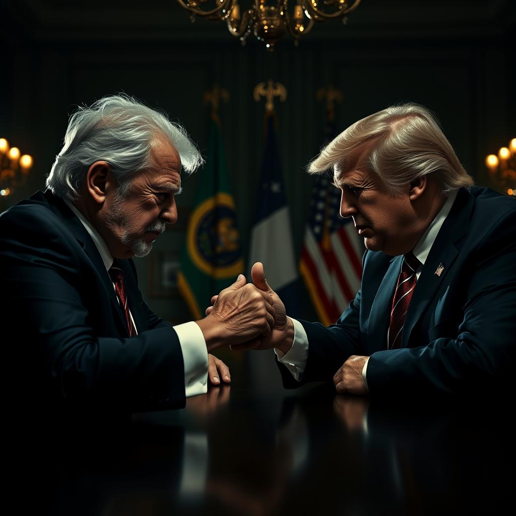 A Reunião Secreta de Lula e Trump Vai Chocar o Brasil. A Reunião Secreta de Lula e Trump Vai Chocar o Brasil.