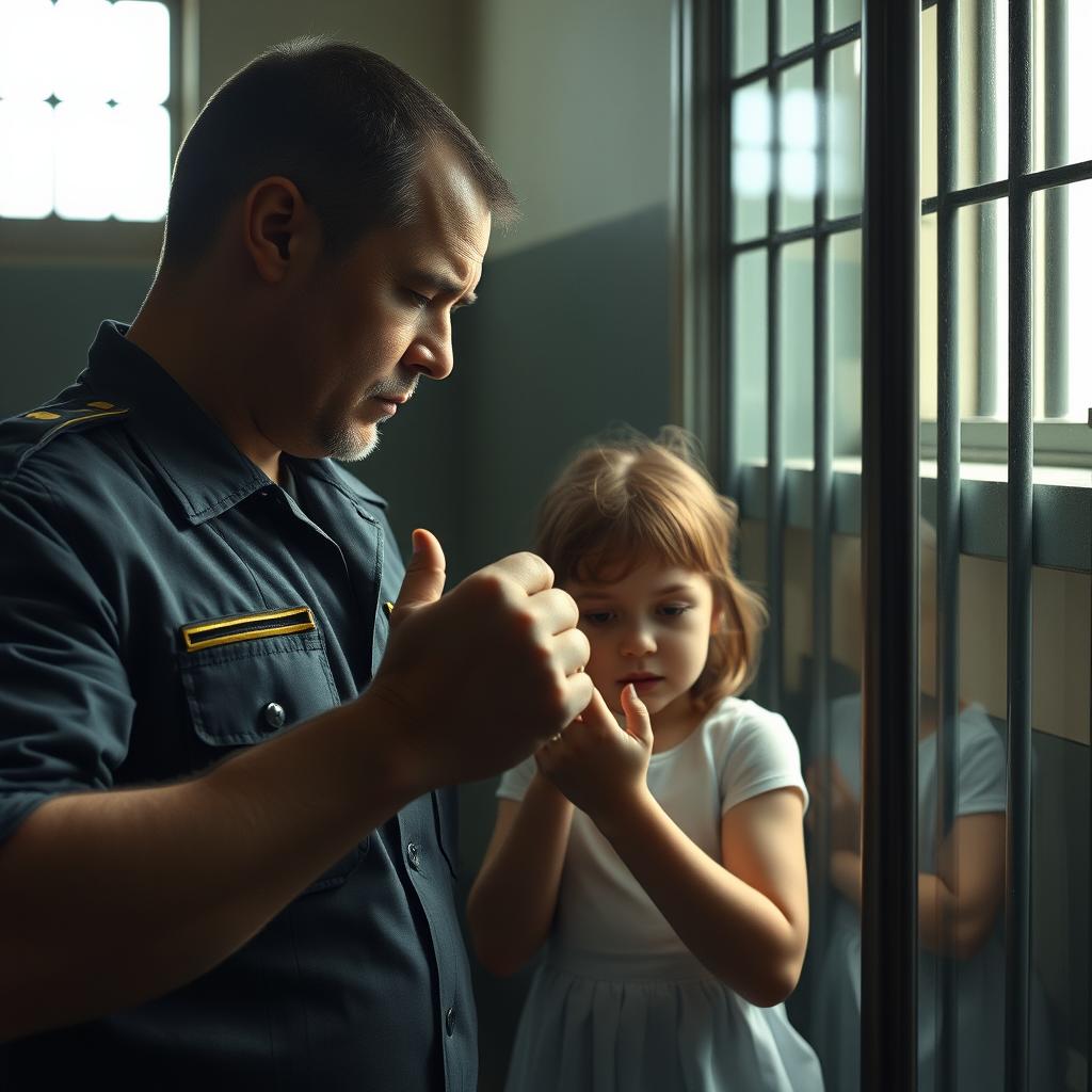 Preso, ele fez um último pedido pela filha. O que veio depois é inacreditável.