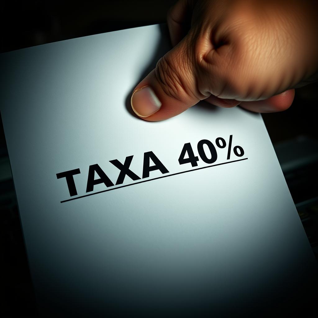 A Verdade Sobre a Taxa de 40% Que Estão Escondendo de Você