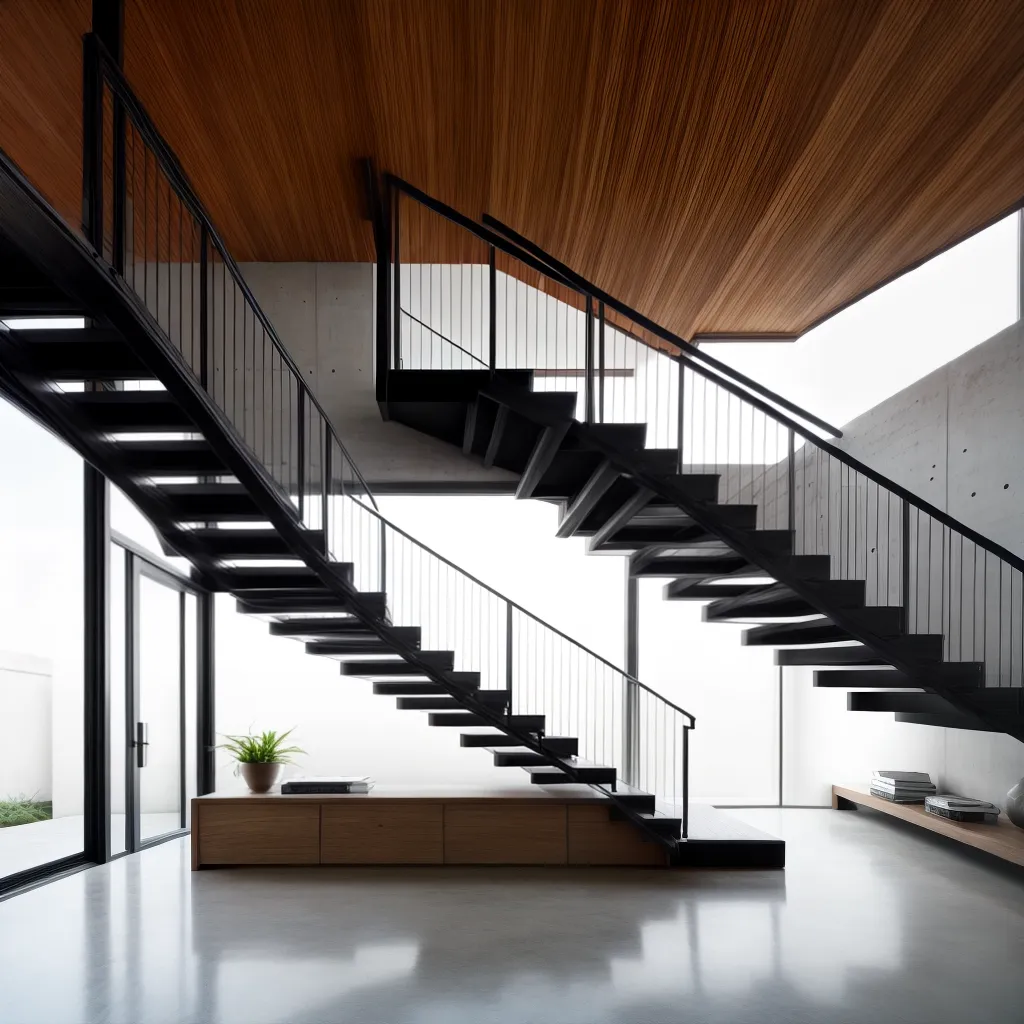 Escadas de Concreto: 40+ Opções e Ideias Moderna e Elegantes