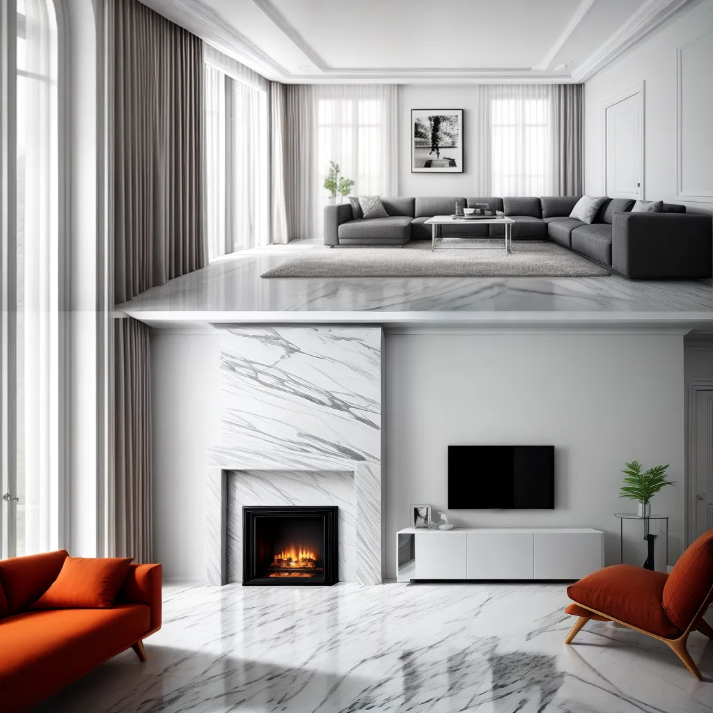 Descubra as vantagens e desvantagens do mármore branco na decoração