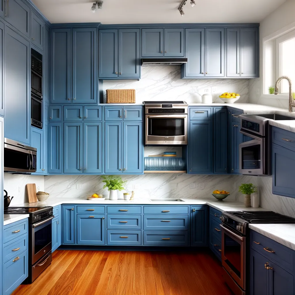 Transforme sua cozinha com a cor azul: dicas e inspirações
