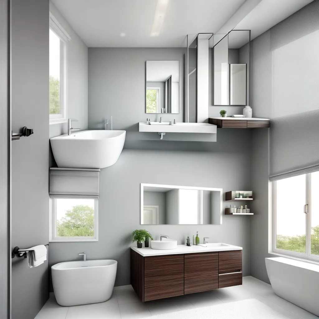 Transforme seu banheiro em um ambiente elegante e funcional com essas ...