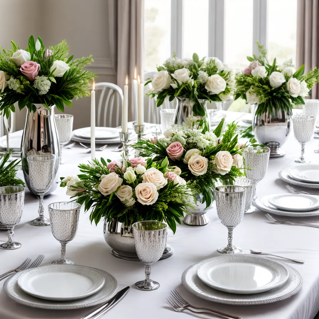 Adicione elegância à sua mesa de jantar com esses vasos decorativos