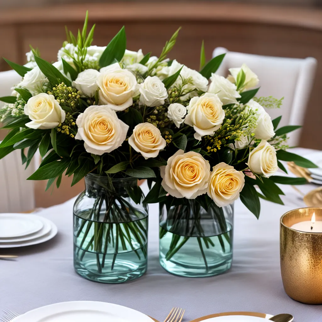 Adicione elegância à sua mesa de jantar com esses vasos decorativos
