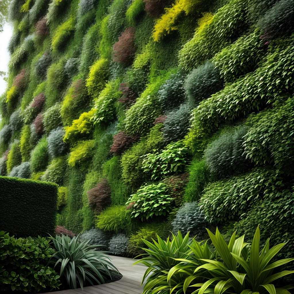 Como escolher as plantas ideais para um jardim vertical artificial