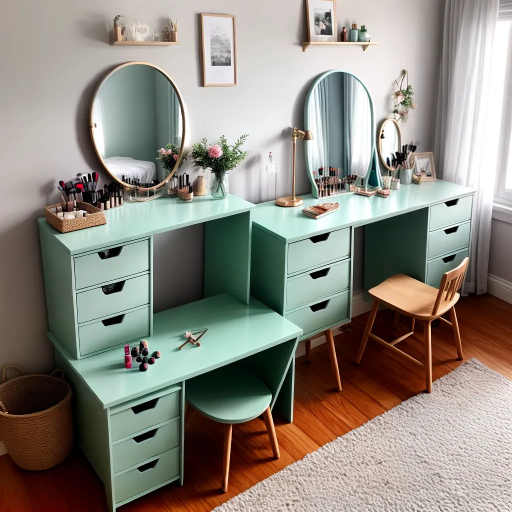 DIY: Como Fazer uma Penteadeira no seu Quarto