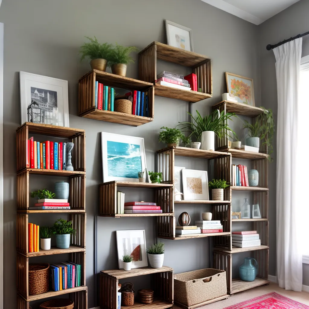 Faça Você Mesmo: Prateleiras Criativas para o Quarto