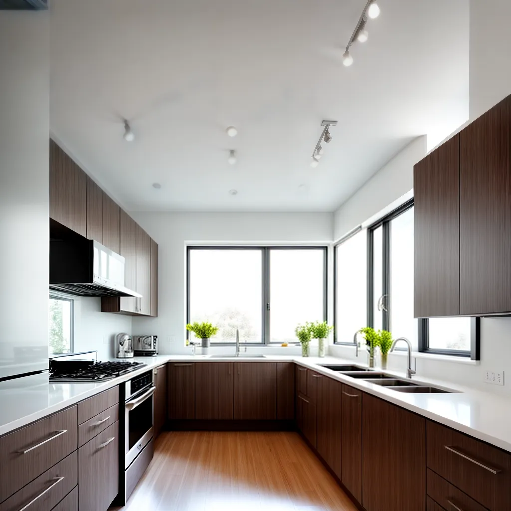 Faça Sua Cozinha Parecer Maior com Esses Truques de Design