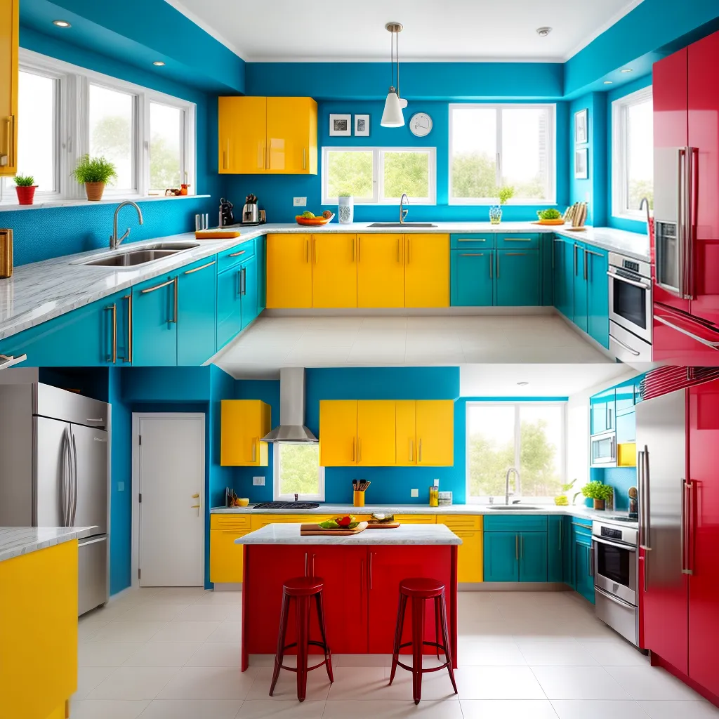 Cozinhas Coloridas: Como Adicionar Cor ao Seu Espaço