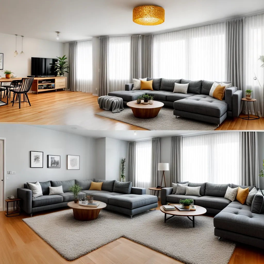 Como combinar a decoração da sala com a sala de jantar.