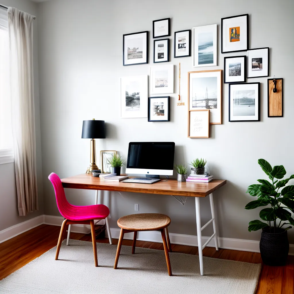 A Arte de Decorar um Escritório com Pouco Dinheiro