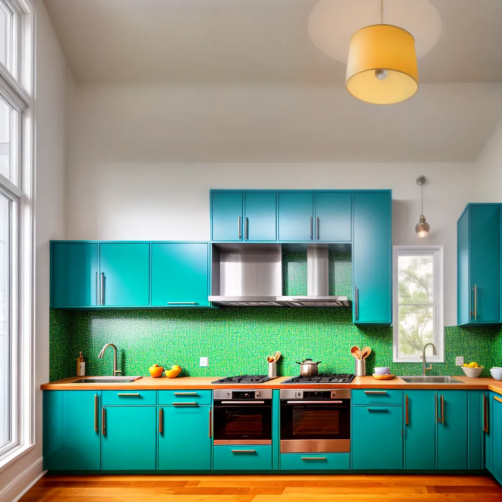 Cozinhas Coloridas: 10 Formas de Adicionar Cor ao seu Espaço