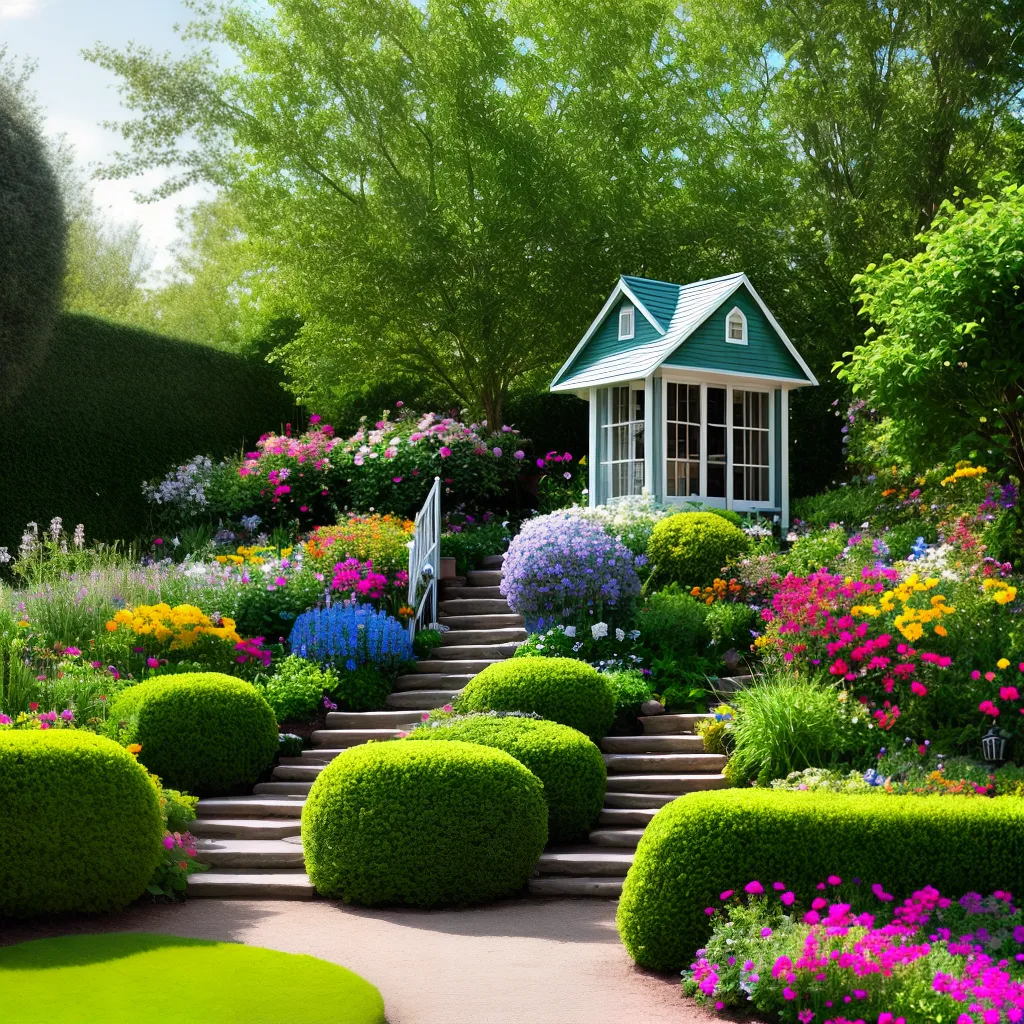 Decoração de Jardim com Tema Infantil