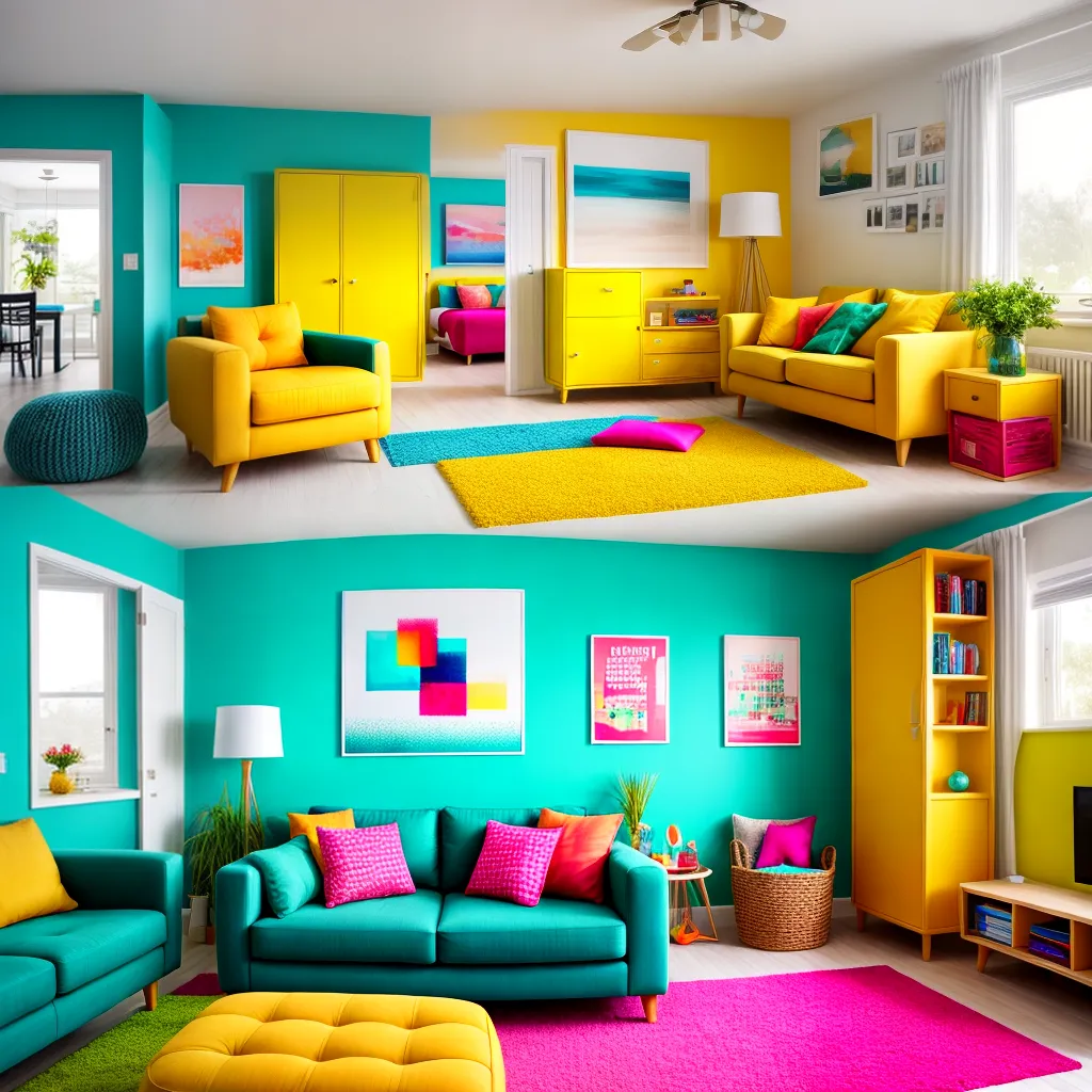 O Poder das Cores no Design de Interiores