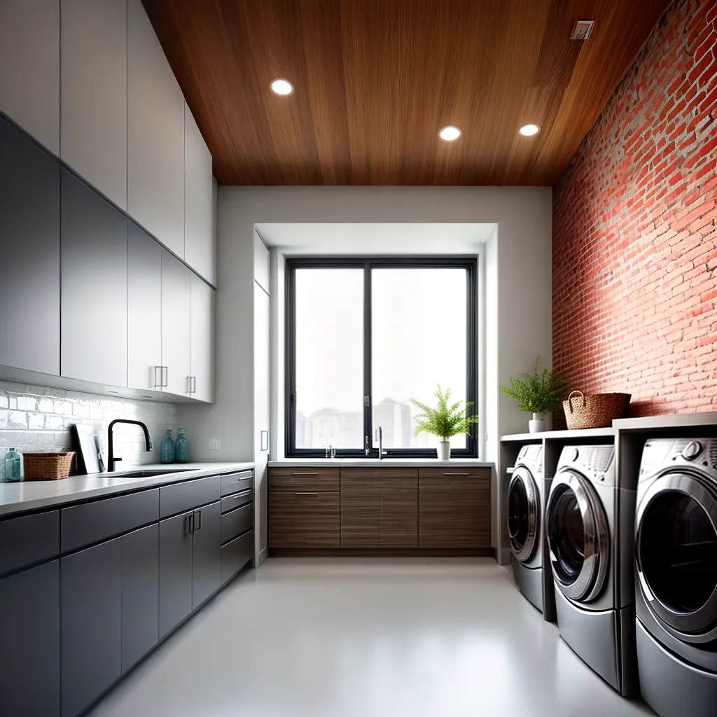 Lavanderias com Decoração Industrial: Como Conseguir esse Estilo