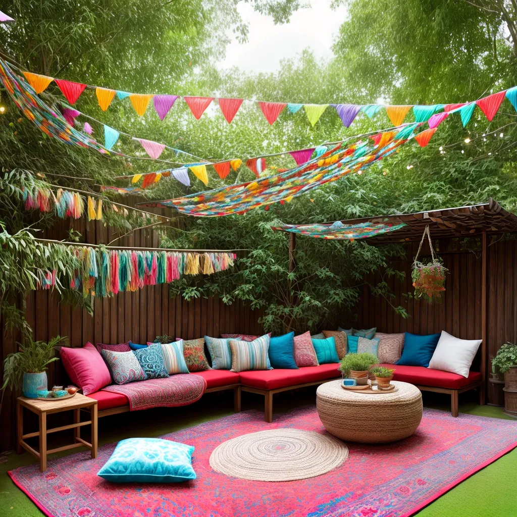 Decoração de Churrasqueira no Estilo Boho: Liberdade e Personalidade
