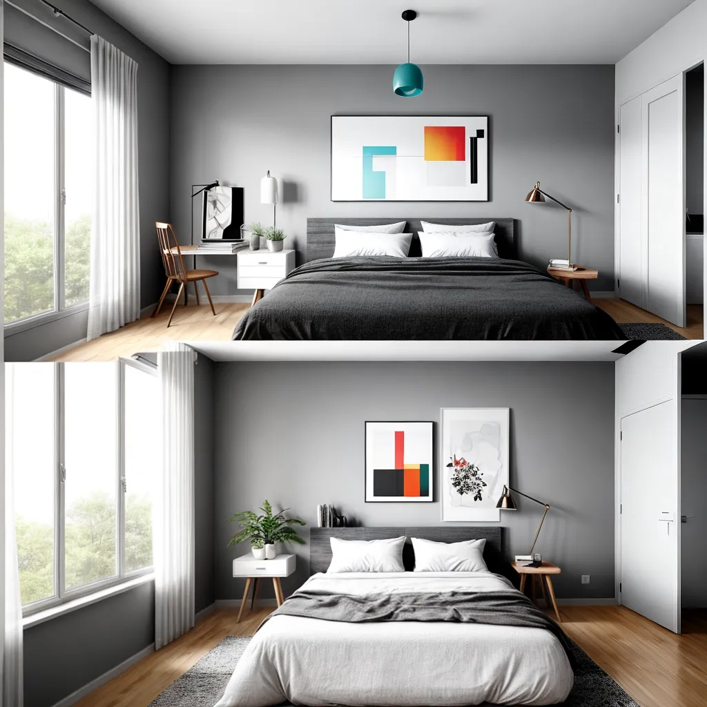 Planeje e Execute: Decoração de Quarto Minimalista e Funcional para 2024!