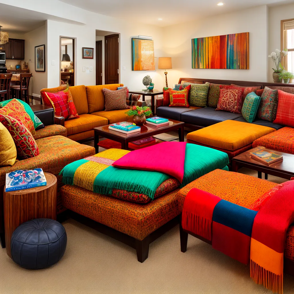 Ecletica Cores que Elevam a Cultura e o Estilo em Ambientes Étnicos!