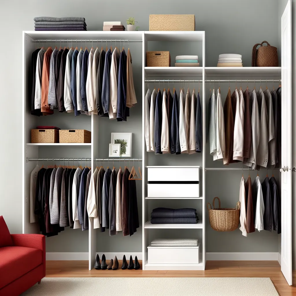 Como Criar um Closet Aberto e Organizado